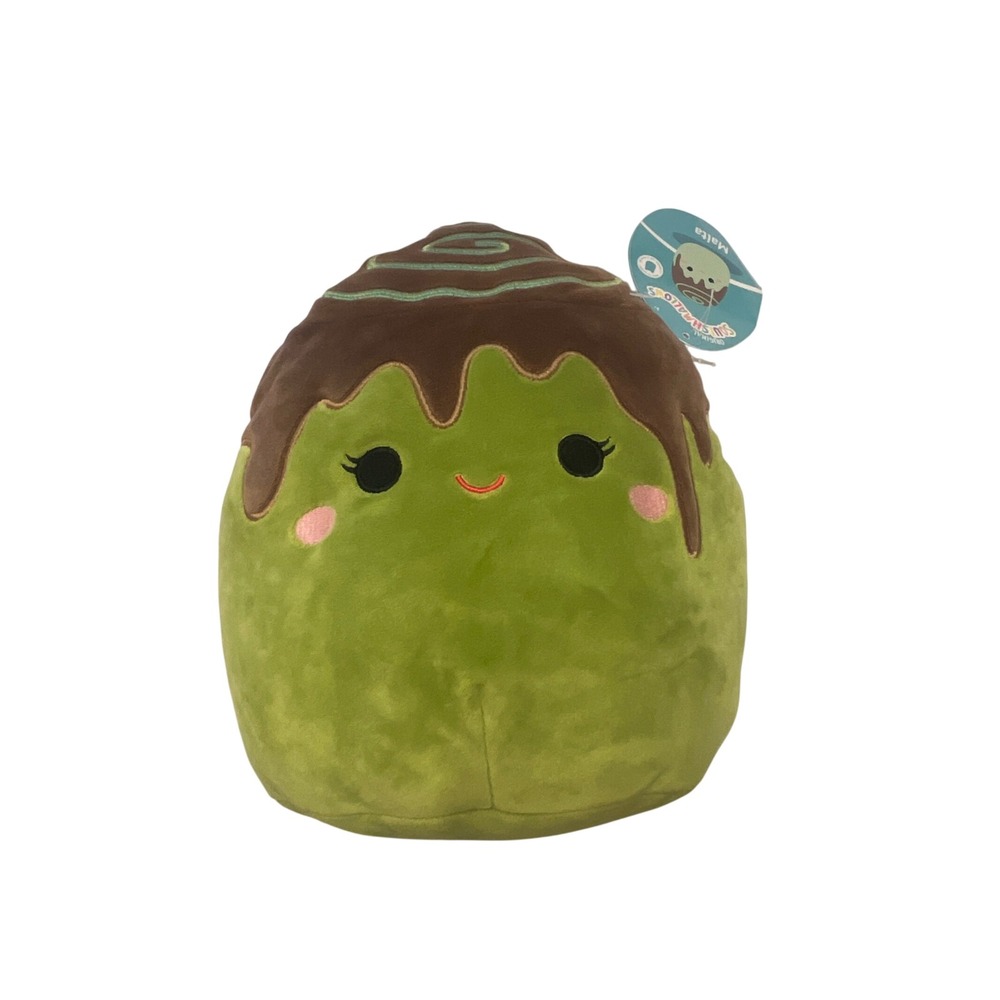 Squishmallows Malta Pistachio Cinnamon Roll 8 Inch Plush First to Market 2023